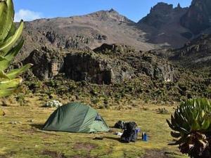Hiking safari on the Mount Kenya (Burguret Route).